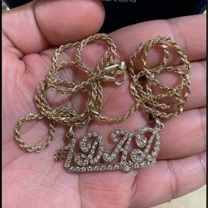 1# DAD Logo, High quality Necklace with pendant